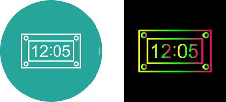 Unique Timer Icon Design vector