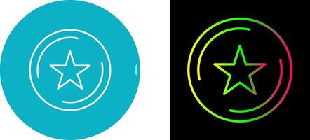 Unique Favorite Icon Design vector