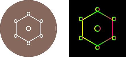 Unique Nodes Icon Design vector