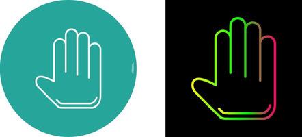 Unique Hand Tool Icon Design vector