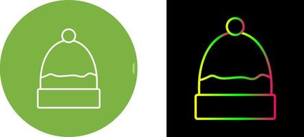 Warm Cap Icon Design vector