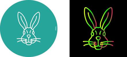 Rabbit Icon Design vector