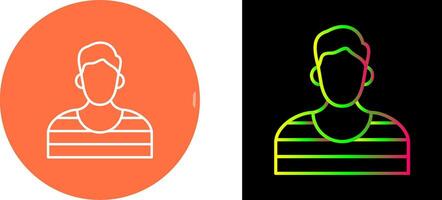 Prisioner Icon Design vector