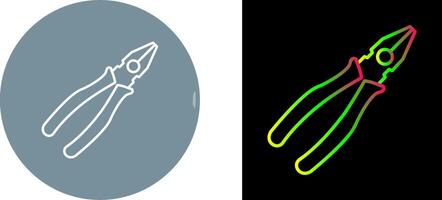 Pliers Icon Design vector