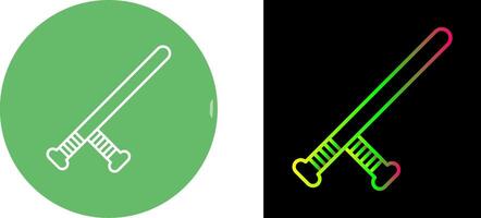 Baton Icon Design vector