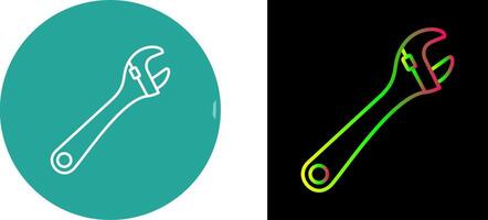 Wrench Icon Design vector