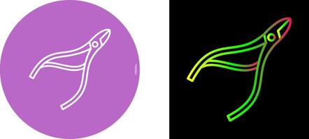 Nippers Icon Design vector