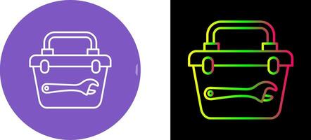Toolbox Icon Design vector