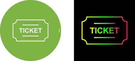 Tickets Icon Design vector