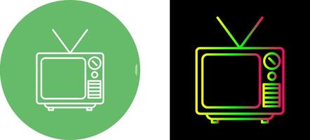 Television Broadcast Icon Design vector