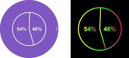 Candidate Stats Icon Design vector