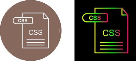 CSS Icon Design vector