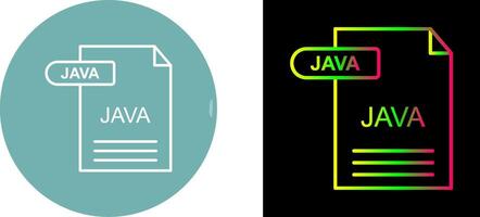Java Icon Design vector