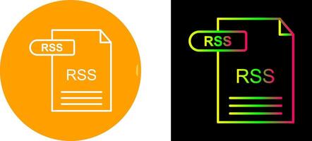 RSS Icon Design vector