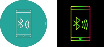 Connected Device Icon Design vector