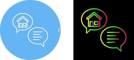 Conversation Icon Design vector