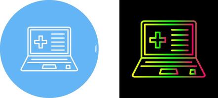 Laptop Icon Design vector