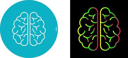 Brain Icon Design vector