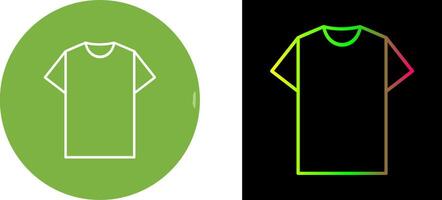 Plain T Shirt Icon Design vector