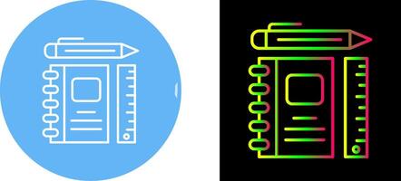 Learning Tools Icon Design vector