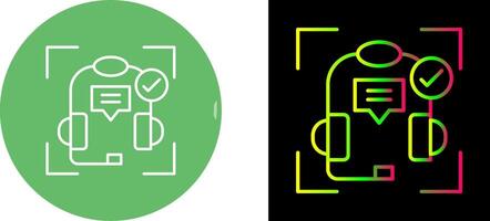Technical Support Icon Design vector