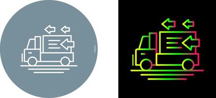 Order Return Icon Design vector