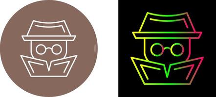 Hacker Icon Design vector
