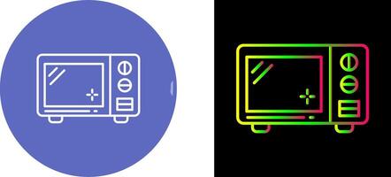 Microwave Icon Design vector