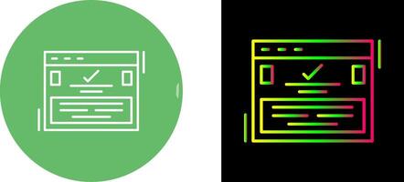 Complete Icon Design vector