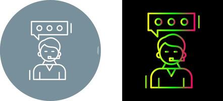 Client Service Icon Design vector