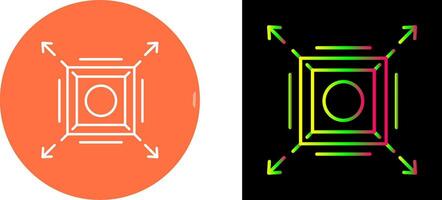 Maximize Icon Design vector