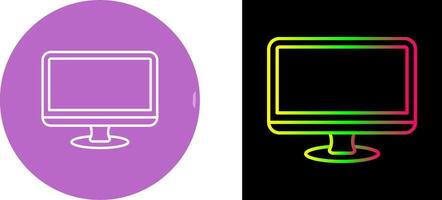 Monitor Icon Design vector