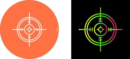 Aim Icon Design vector