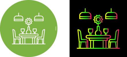 Table Icon Design vector