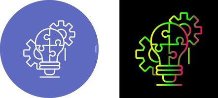 Problem Solving Icon Design vector