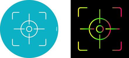 Focus Icon Design vector