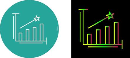 Line Bars Icon Design vector