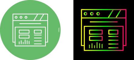Dashboard Icon Design vector
