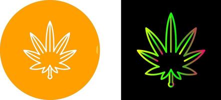 Weed Icon Design vector