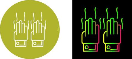 Smelly Hands Icon Design vector