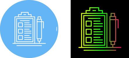 Check List Icon Design vector