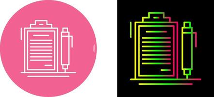 Contract Icon Design vector