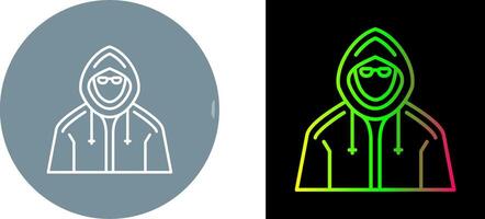 Hacker Icon Design vector