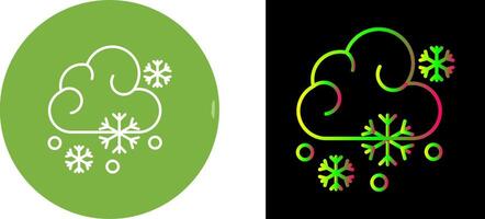 Snowy Icon Design vector