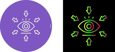 Visualization Icon Design vector