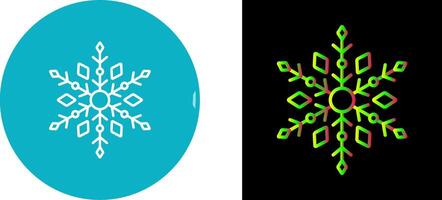 Snow Flake Icon Design vector