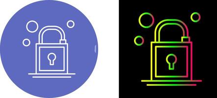 Lock Icon Design vector