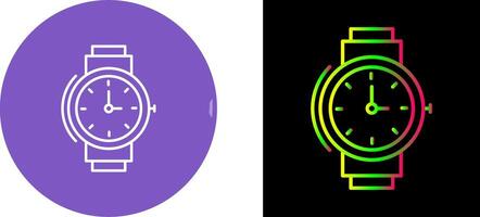 Wrist Watch Icon Design vector
