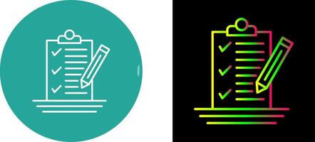 Check List Icon Design vector