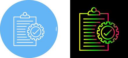 Check List Icon Design vector